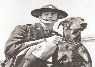 Trooper Thomas Everett 1st DSP Dog Handler