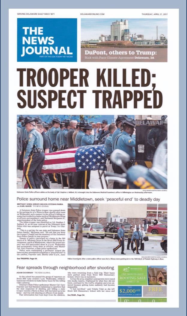 Trooper Stephen J. Ballard Funeral