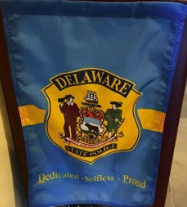 Delaware State Police Garden Flag