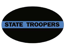Law Enforcement Support State Troopers Stickers
